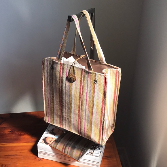 Redfish Designs Woven Summer Tote - NWOT - Picture 2 of 4